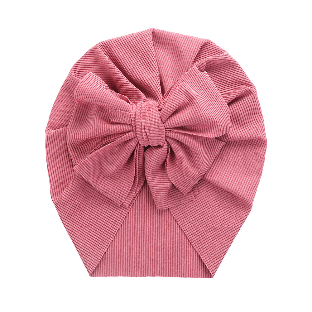 Bunny Knot Ribbed Baby Turban