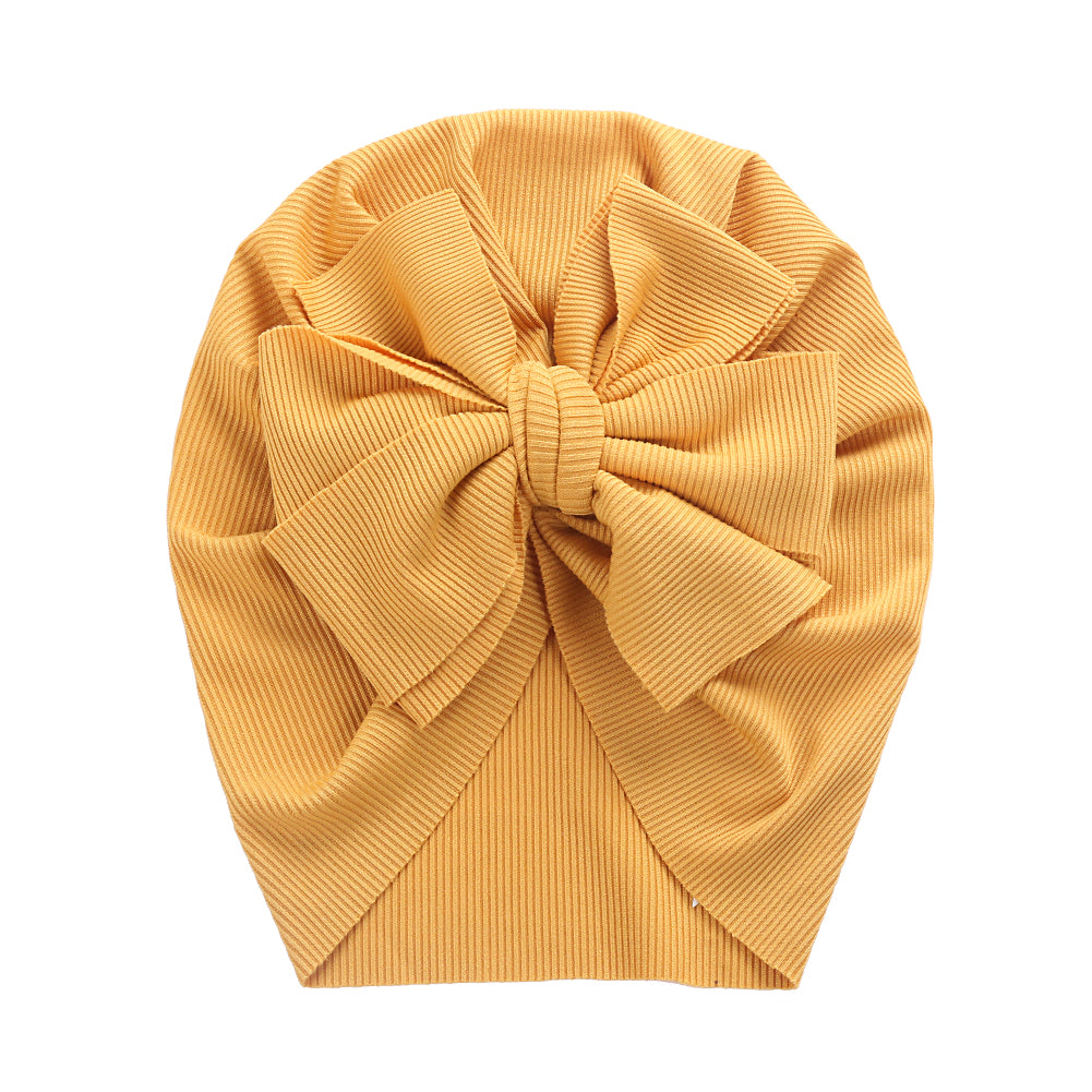 Bunny Knot Ribbed Baby Turban