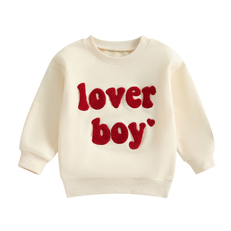 Long Sleeve Crew Neck Sweatshirt for Baby Boys