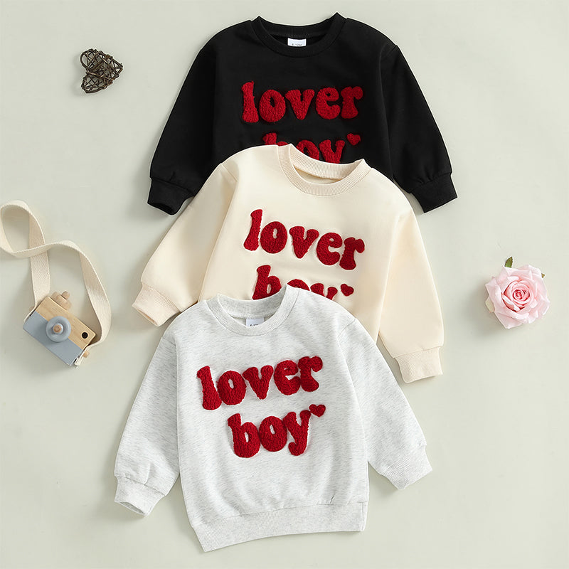 Long Sleeve Crew Neck Sweatshirt for Baby Boys