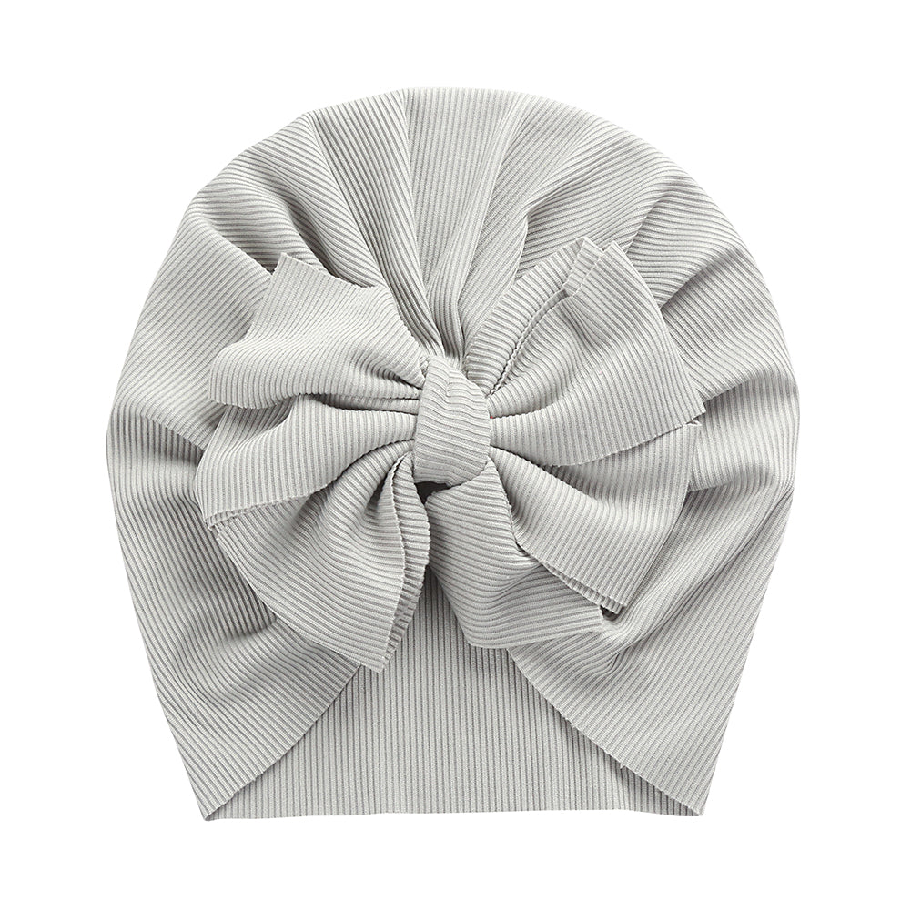 Bunny Knot Ribbed Baby Turban