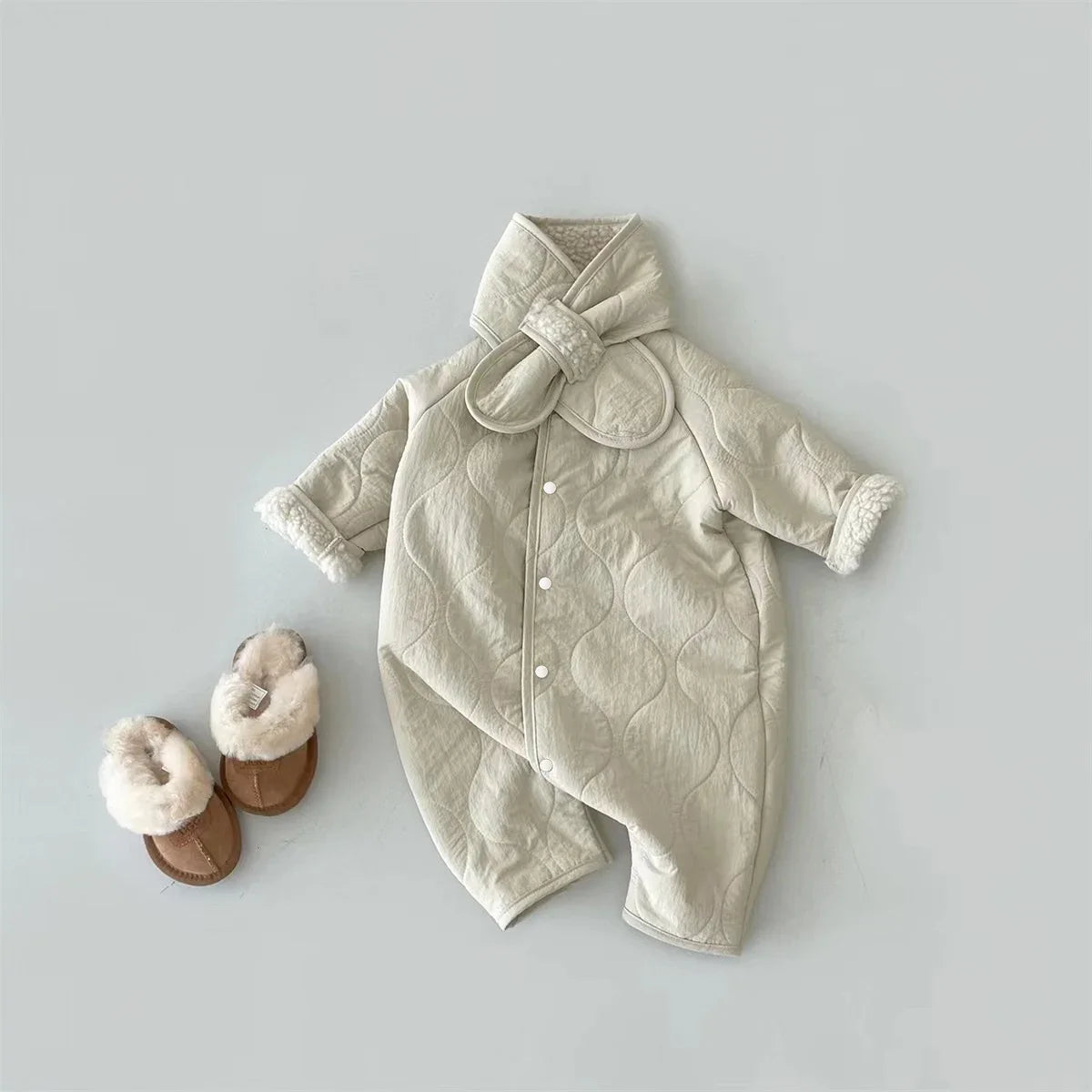 Thick Fleece Baby Romper