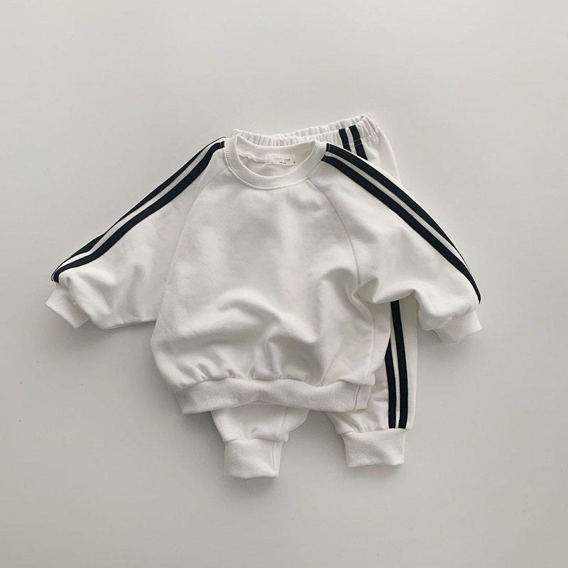 Kids' Cool Letter Print Sports Co-ord Set