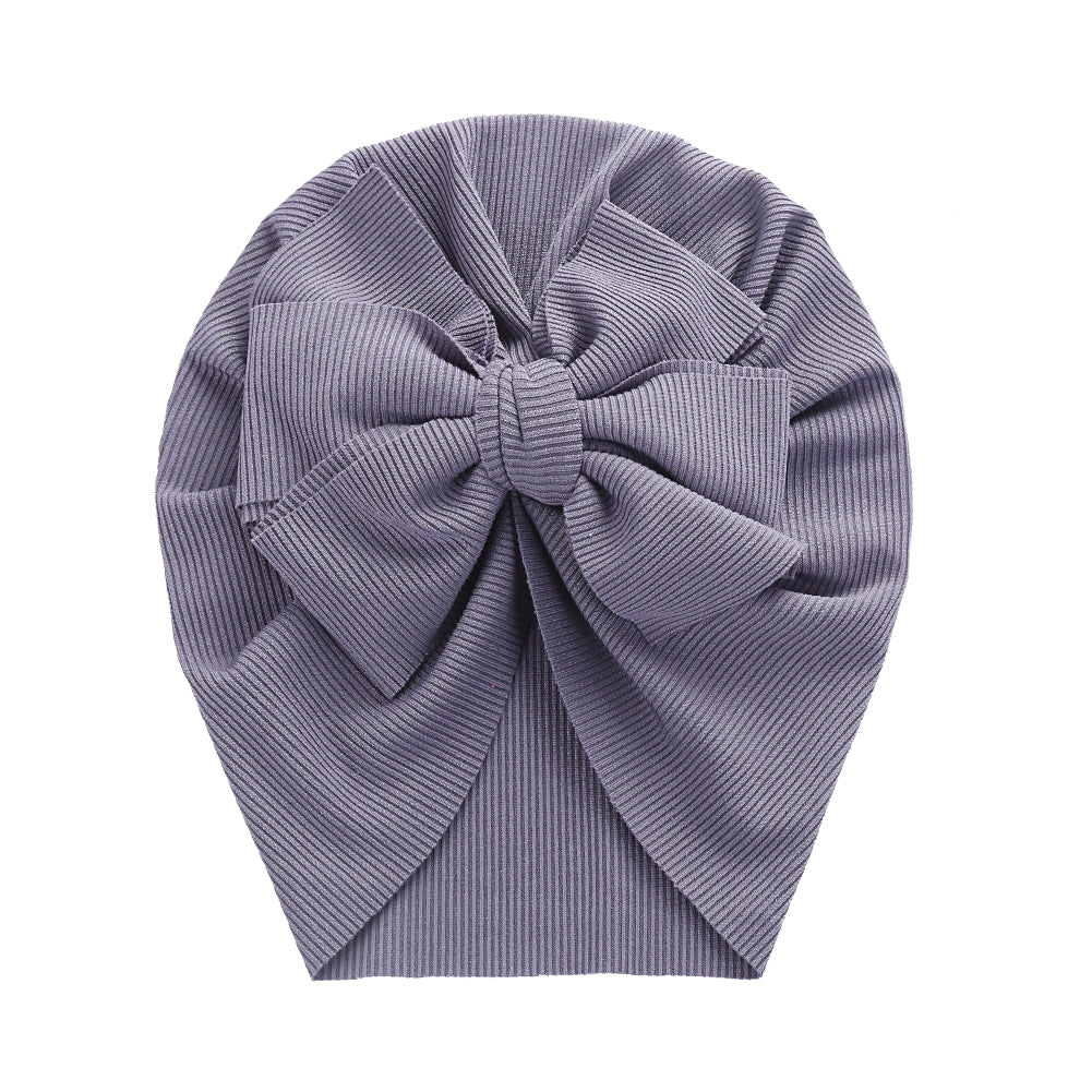 Bunny Knot Ribbed Baby Turban