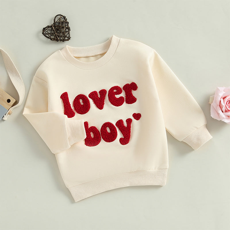 Long Sleeve Crew Neck Sweatshirt for Baby Boys