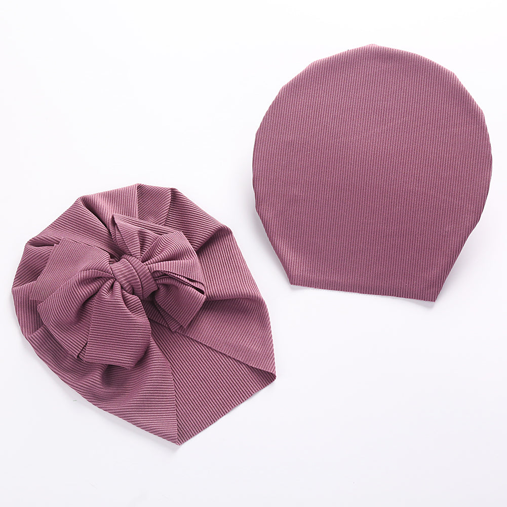 Bunny Knot Ribbed Baby Turban