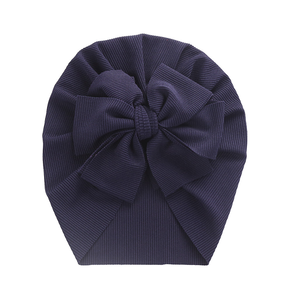 Bunny Knot Ribbed Baby Turban