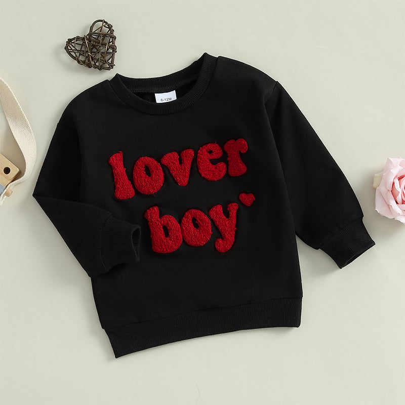 Long Sleeve Crew Neck Sweatshirt for Baby Boys