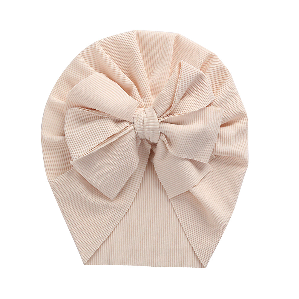 Bunny Knot Ribbed Baby Turban