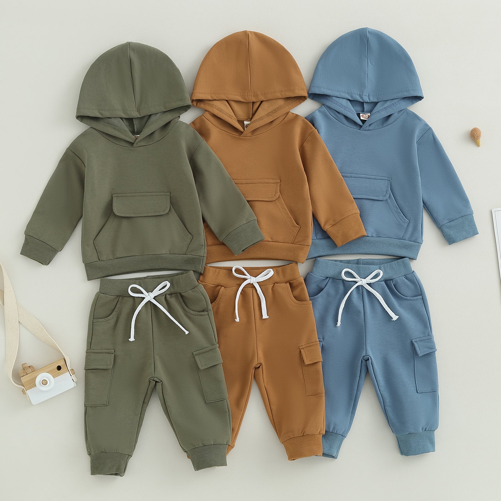 Infant Baby Boy Hoodie & Sweatpants Co-ord Set