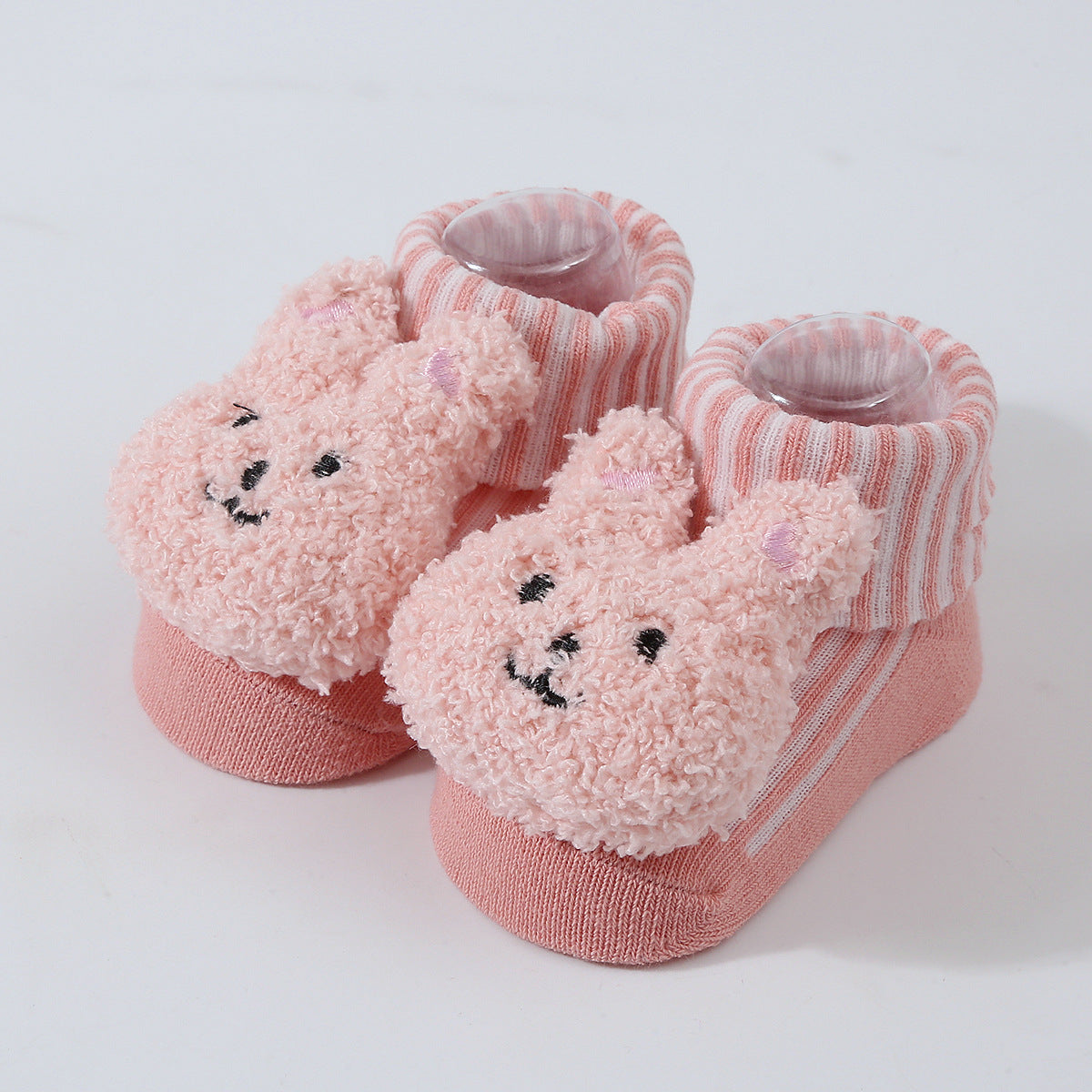 Cartoon Doll Knitted Newborn Socks for Prewalkers