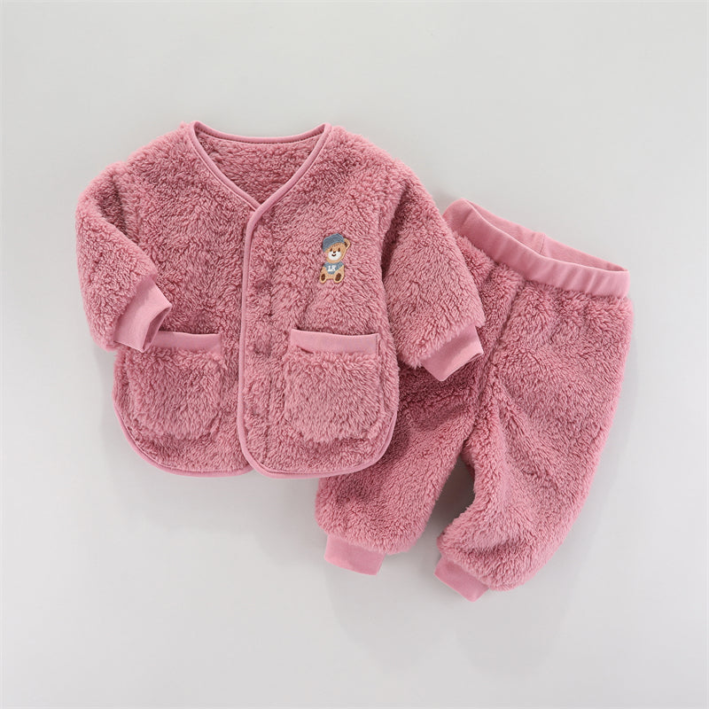 Cozy Flannel Baby Co-ord Set