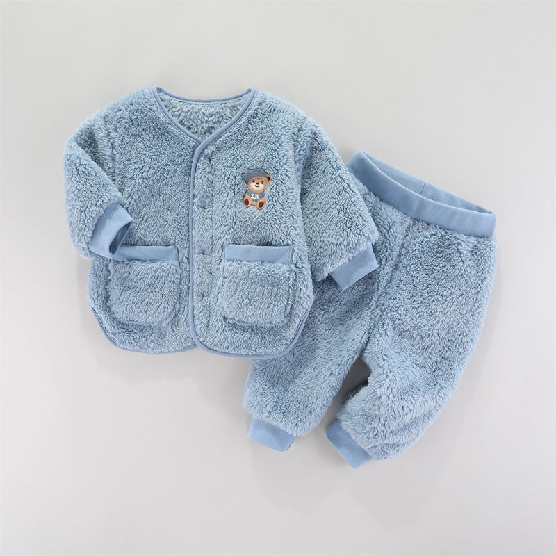 Cozy Flannel Baby Co-ord Set