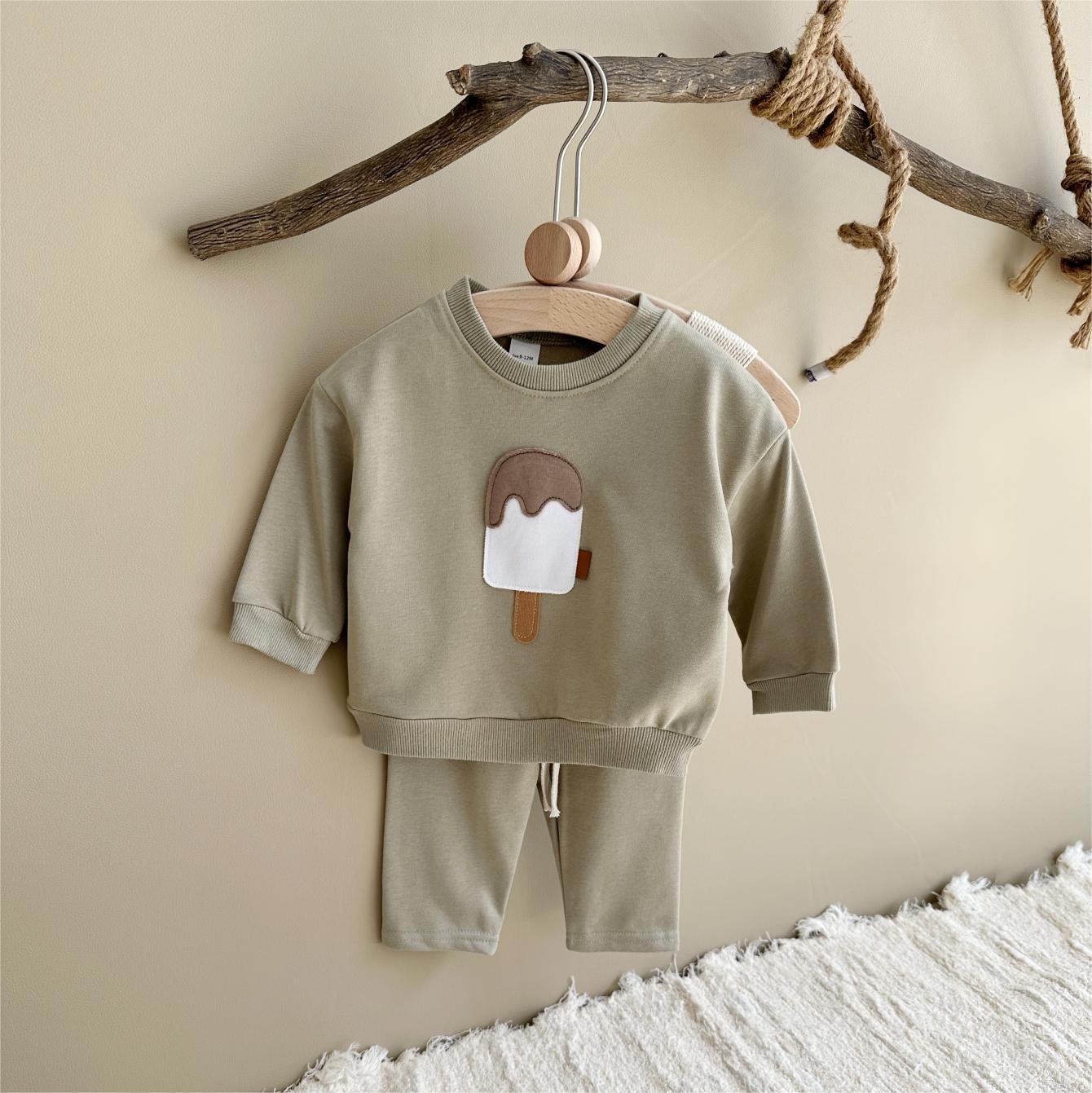 Ice Cream 2-Piece Cotton Homewear Co-ord Set