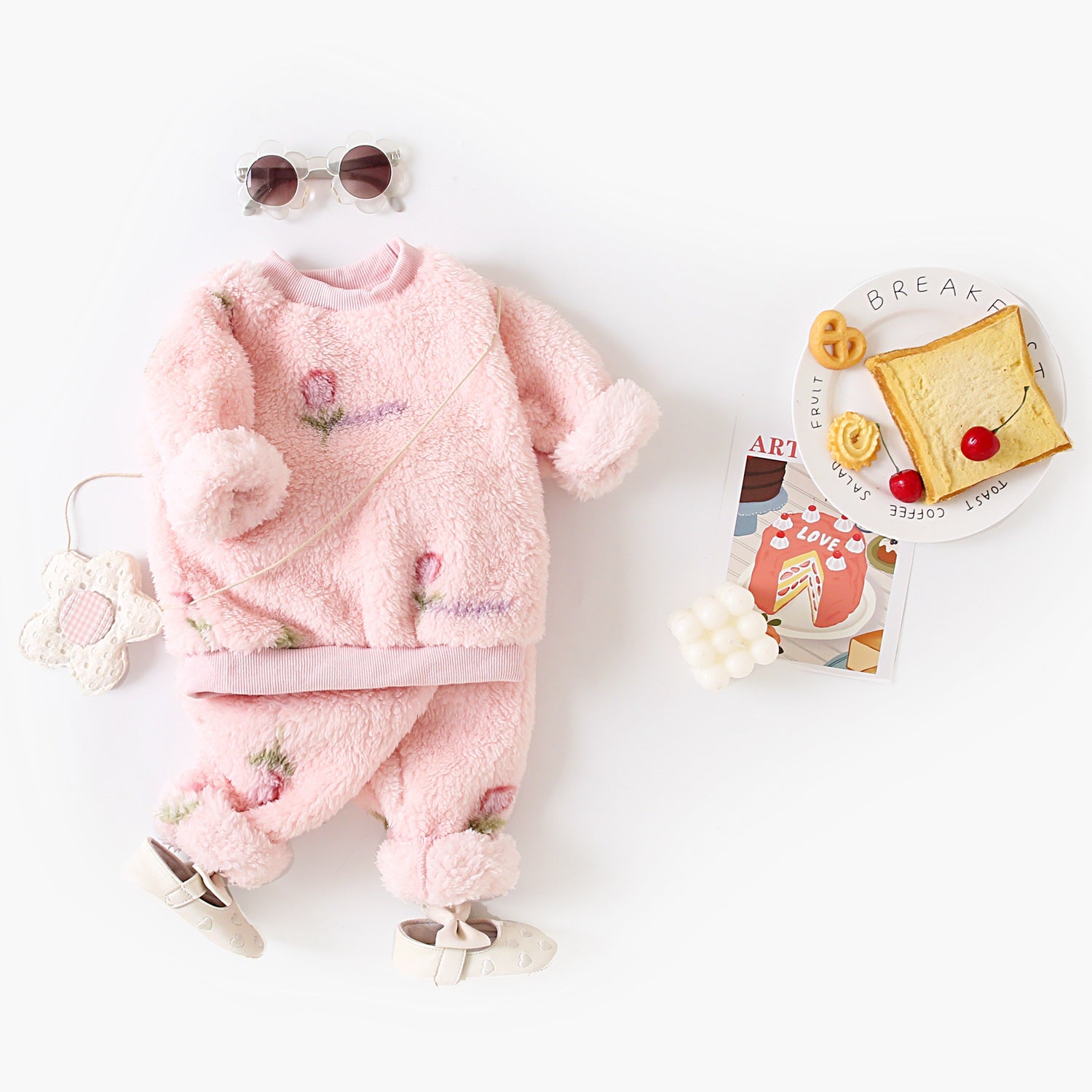 Winter Fleece Baby Co-ord Set