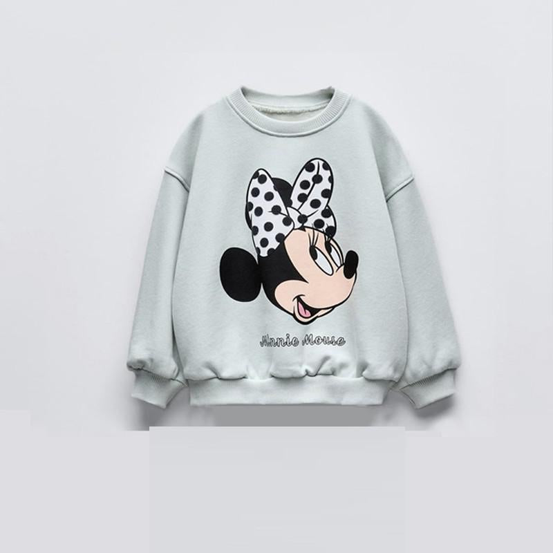 Disney Minnie Printed Crewneck Sweatshirt for Girls