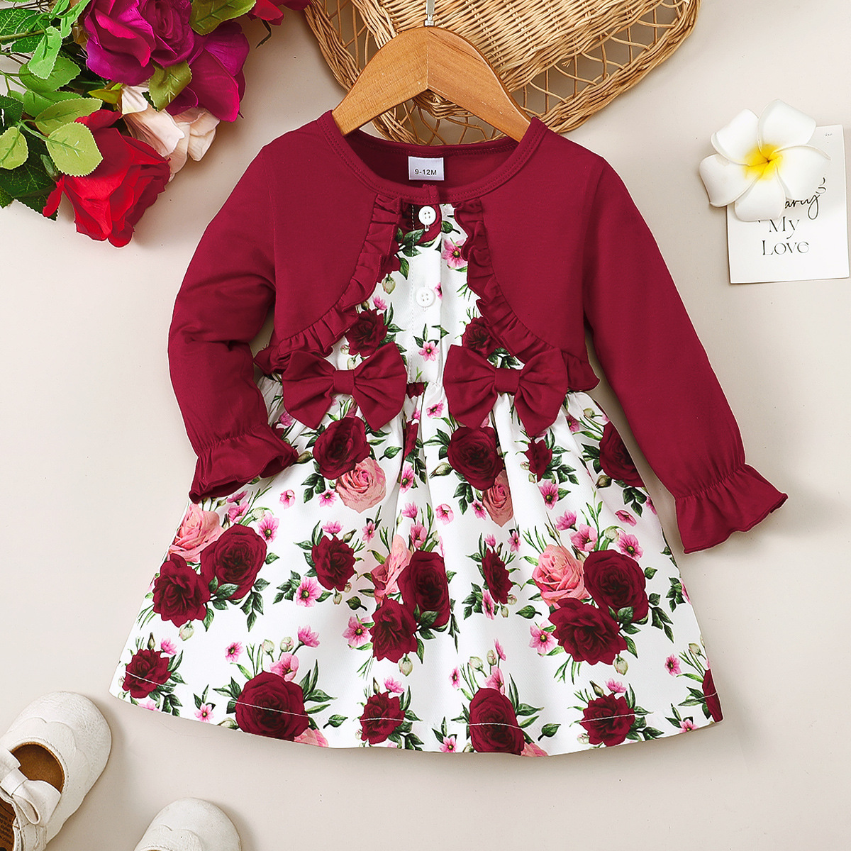 Autumn & Winter Princess Dress for Baby Girls