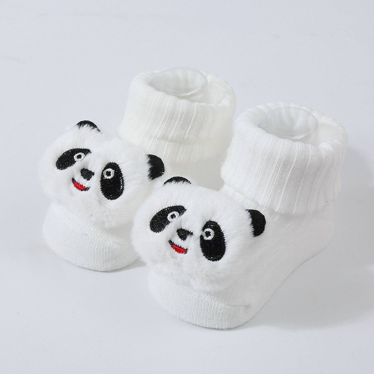 Cartoon Doll Knitted Newborn Socks for Prewalkers