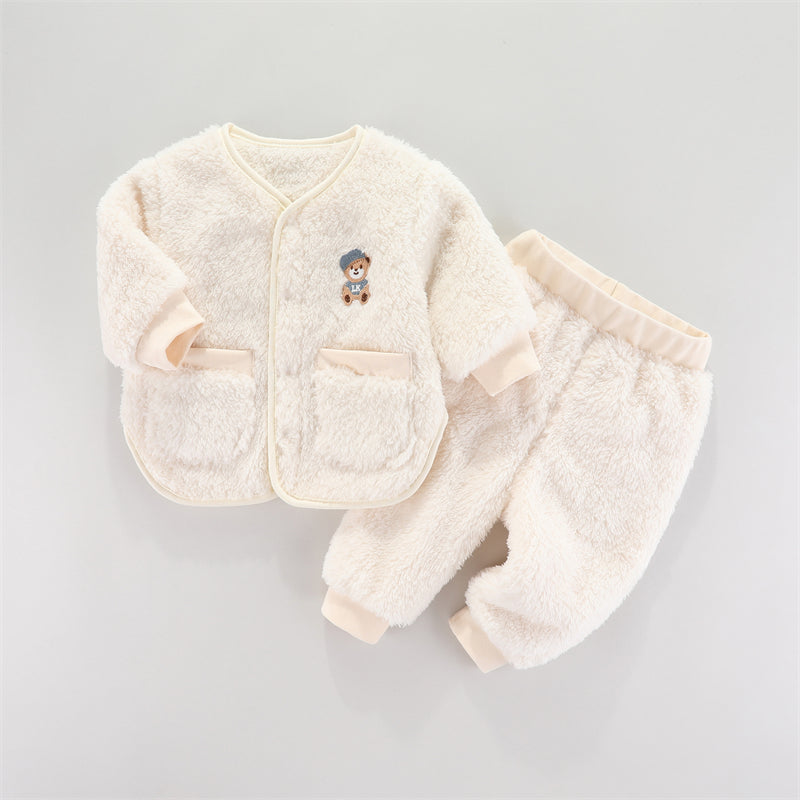 Cozy Flannel Baby Co-ord Set