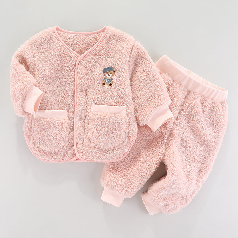 Cozy Flannel Baby Co-ord Set