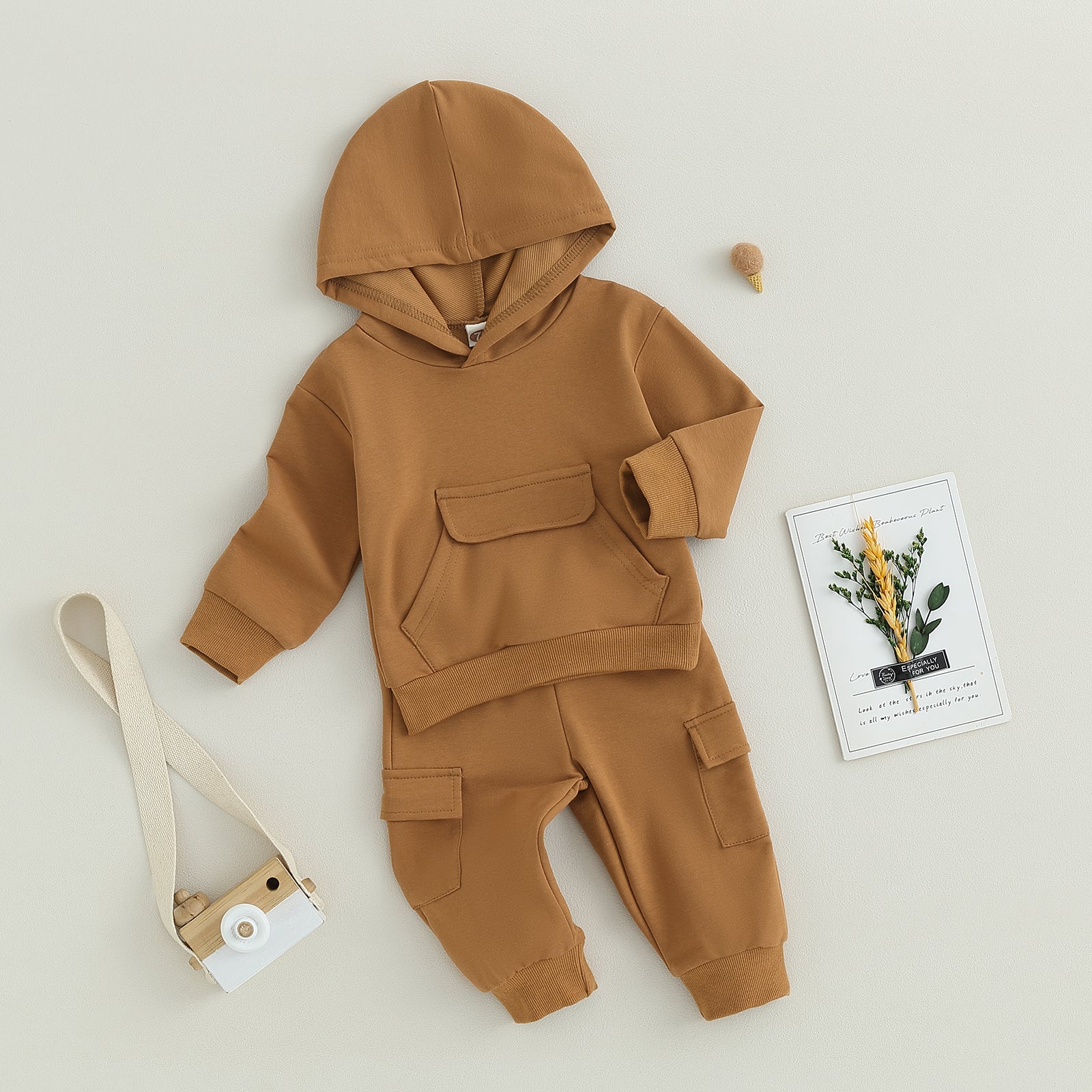 Infant Baby Boy Hoodie & Sweatpants Co-ord Set