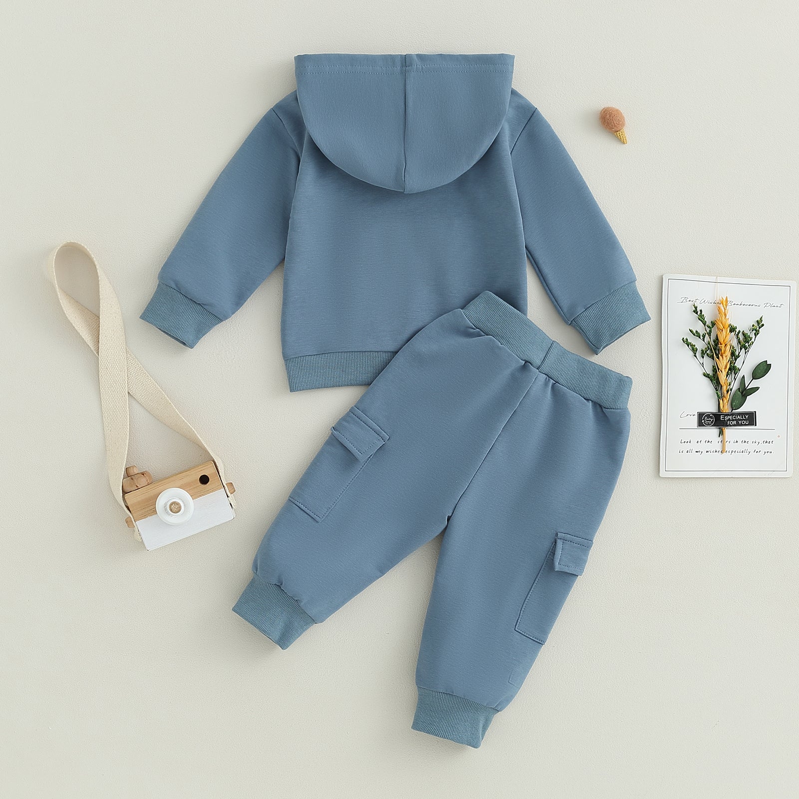 Infant Baby Boy Hoodie & Sweatpants Co-ord Set