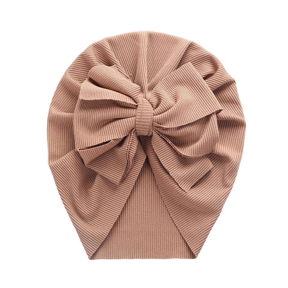 Bunny Knot Ribbed Baby Turban