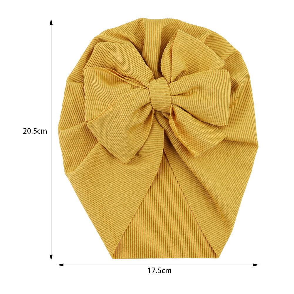 Bunny Knot Ribbed Baby Turban