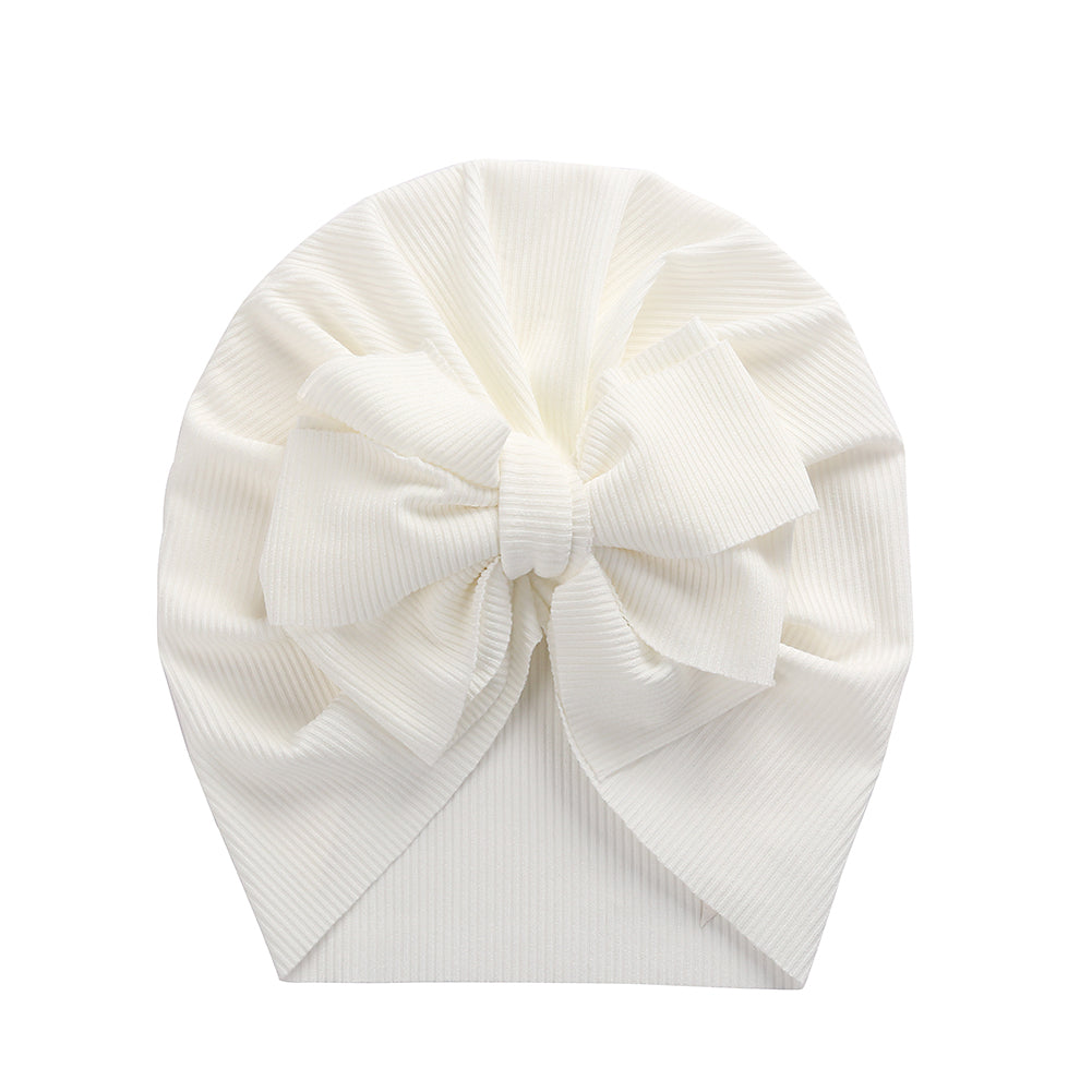 Bunny Knot Ribbed Baby Turban