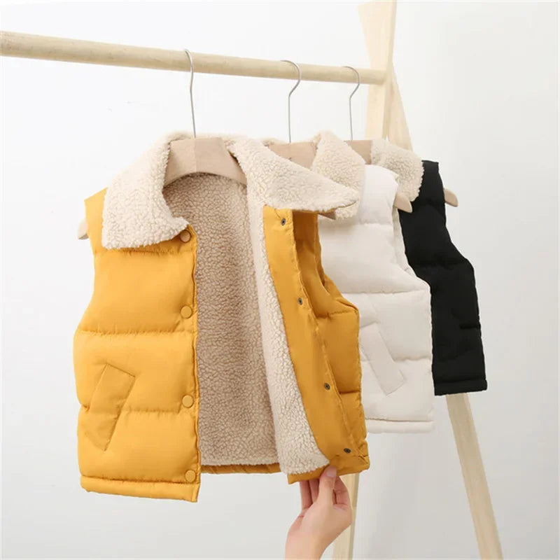 Sleeveless Hooded Vest Jacket for Winters