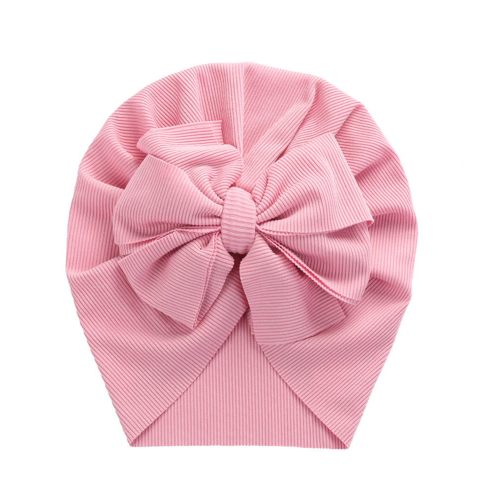 Bunny Knot Ribbed Baby Turban