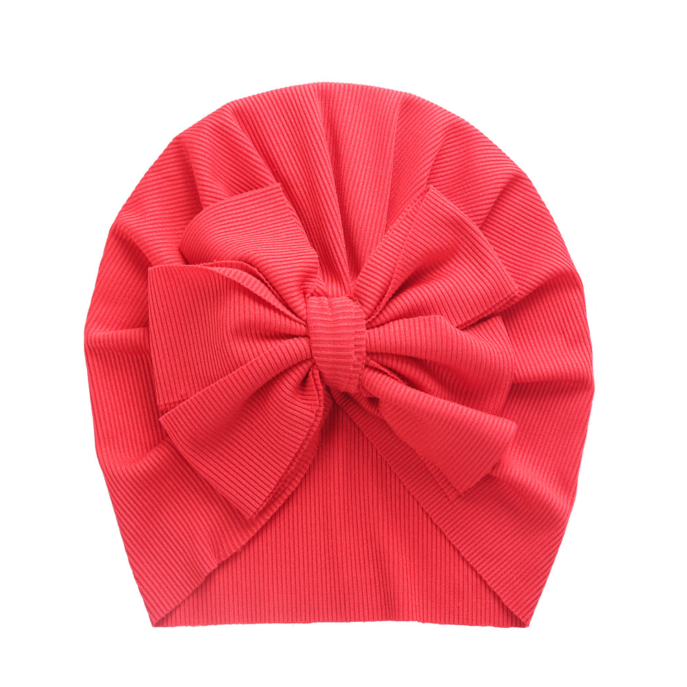 Bunny Knot Ribbed Baby Turban